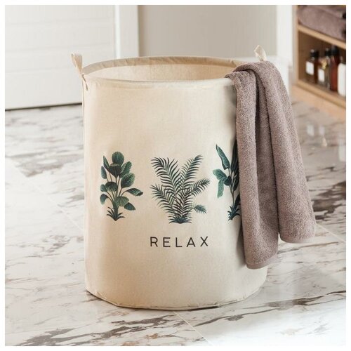 фото Корзина текстильная этель "relax", 45*55 см 6489231