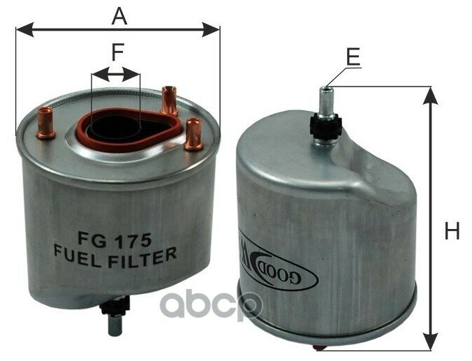 Фильтр топливный FG175