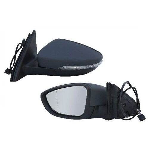 фото Зеркало левое электро/подогрев/повтор. поворота 6 контактов jetta 11- sailing