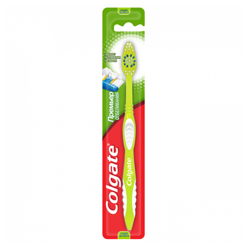 Colgate-Palmolive Зубная щетка Colgate Премьер Отбеливание Средней жесткости