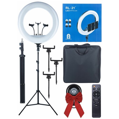 Кольцевая лампа 54 см RL-21 c усиленным штативом 558900₽