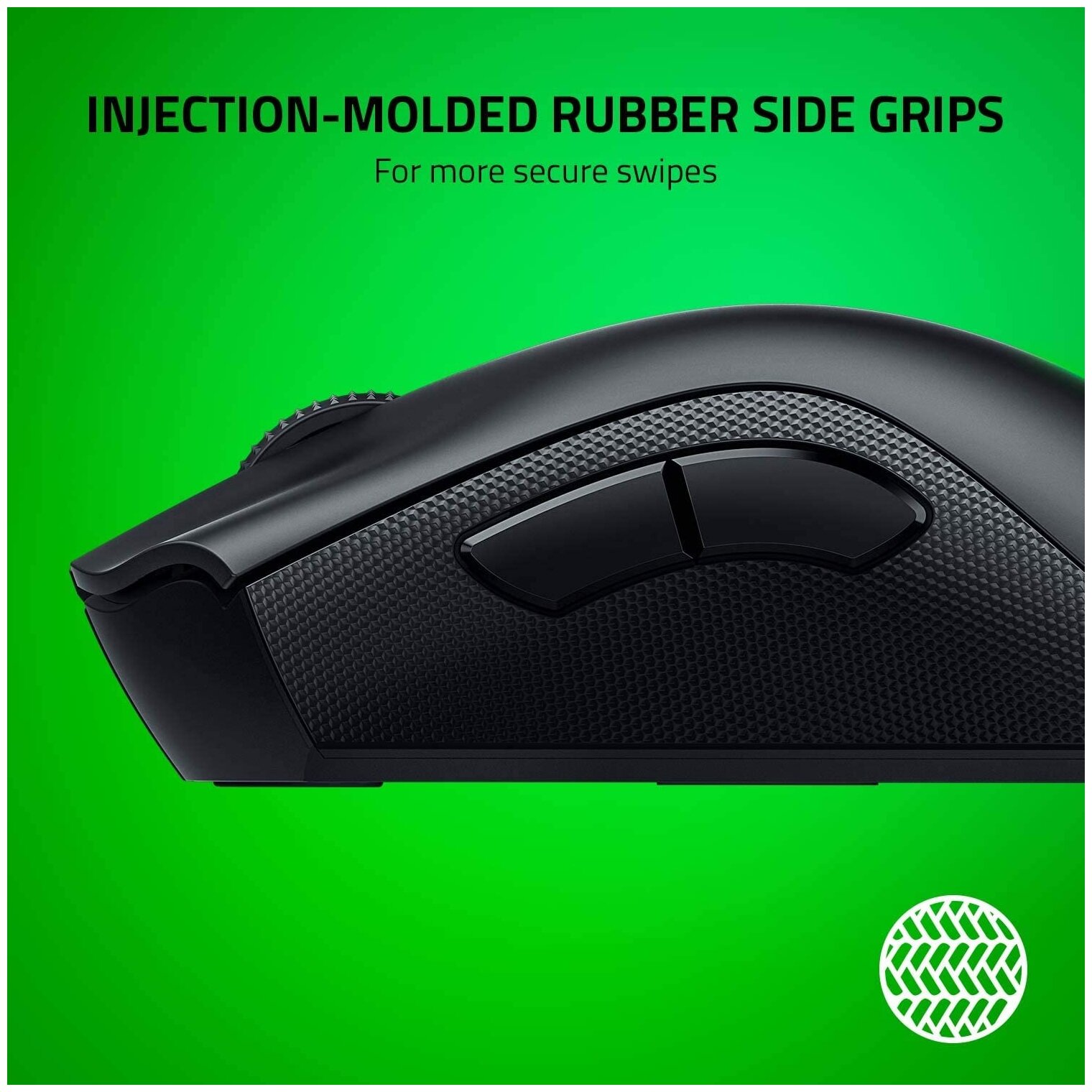 Мышь RAZER DeathAdder V2 Pro, игровая, оптическая, беспроводная, черный [rz01-03350100-r3g1] - фото №5