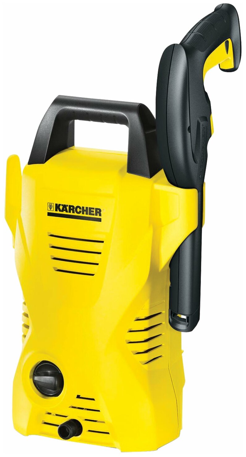 Минимойка KARCHER (керхер) K 2 Basic, мощность 1,4 кВт, давление 110 бар, шланг 3 м, 1.673-000.0 - фотография № 3