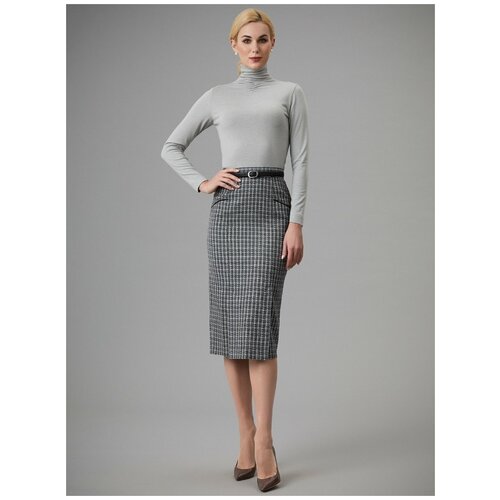 фото Юбка арт-деко, размер 46, черный