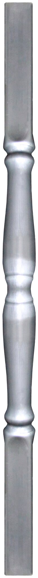 Балясина кованая металлическая Royal Kovka, диаметр 60 мм, квадратные окончания 50х50 мм, арт. 50*50.2 КВ-1,2м - фотография № 1
