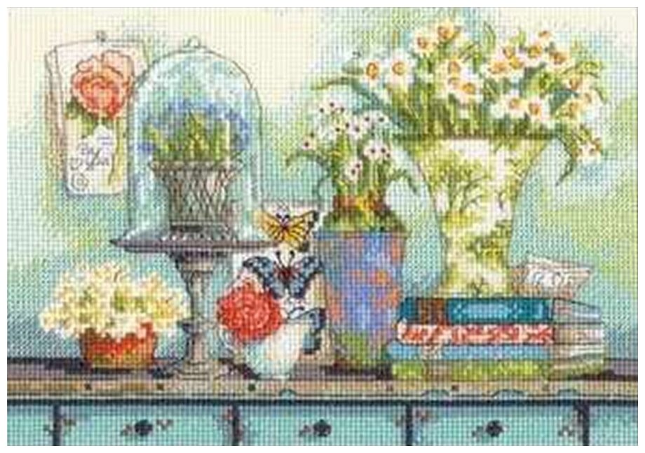 Набор для вышивания "Garden Collectibles" (13 x 18 см / Dimensions, артикул 70-65194