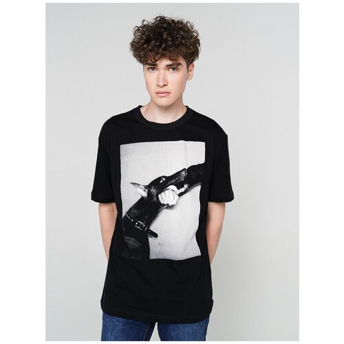 фото Футболка твое 71804 размер l, черный