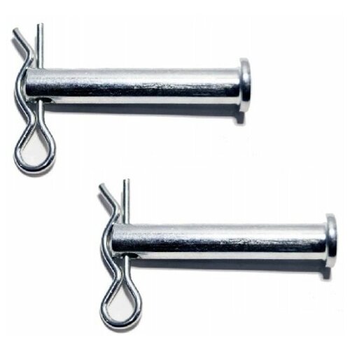 Стопор колес Палец для мотоблока культиватора D-10мм L-58 мм со шплинтом 2 шт 380₽