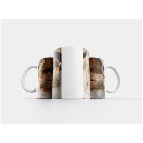 фото Кружка "бревно, древесина, пиломатериалы" 320 мл lotsprints