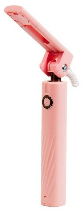 Монопод HOCO K7 Dainty mini wired selfie stick, розовый