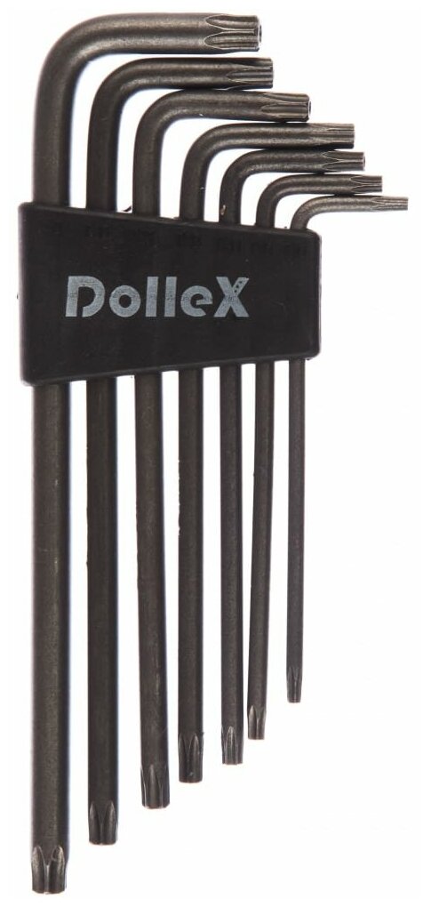 Набор ключей г-образных Torx 7 шт. Dollex SGT-007 - фотография № 2