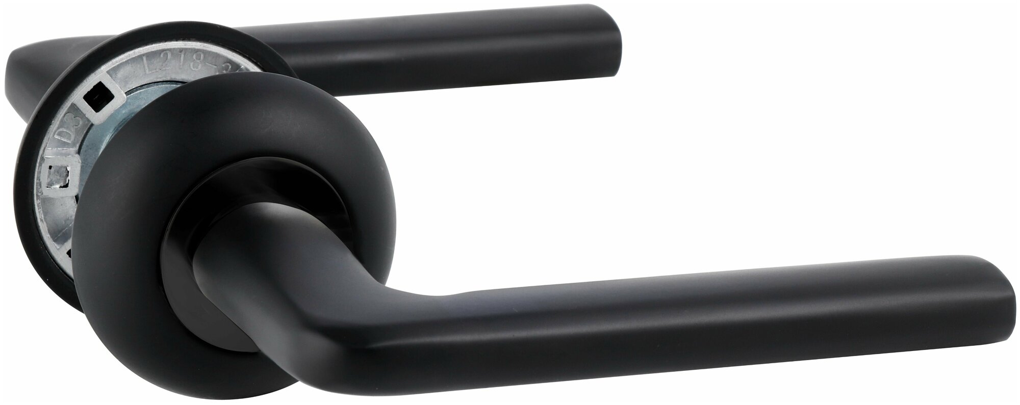 фото Дверные ручки Edson 21-Z01, без запирания, цвет чёрный