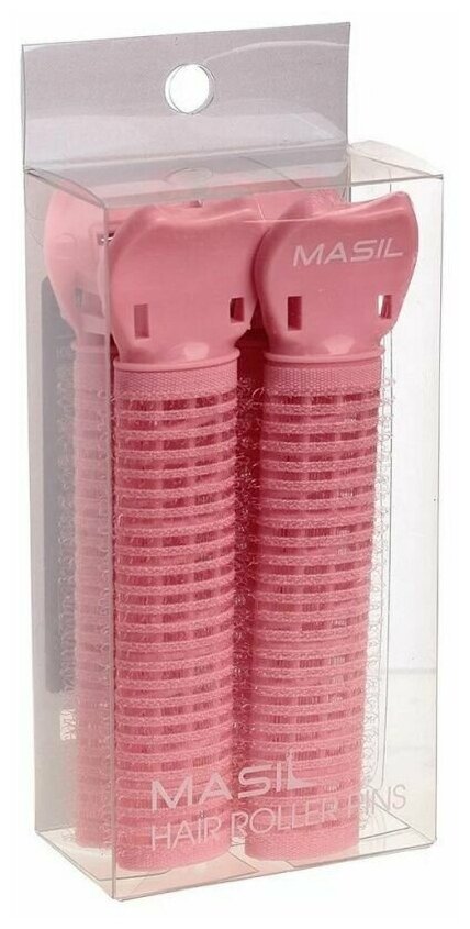 Бигуди-клипсы для прикорневого объема Masil, Peach Girl Hair Roller Pins, розовый