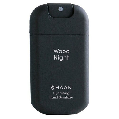 HAAN Спрей Hand Sanitizer Wood Night Очищающий и Увлажняющий для Рук Древесный Акцент, 30 мл