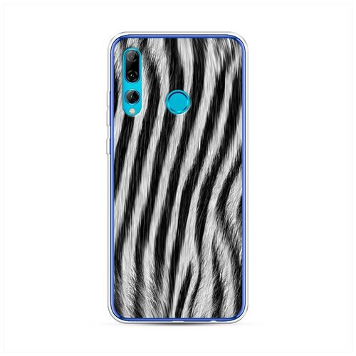 фото Силиконовый чехол "принт зебра" на huawei p smart plus 2019 / хуавей п смарт 2019 case place