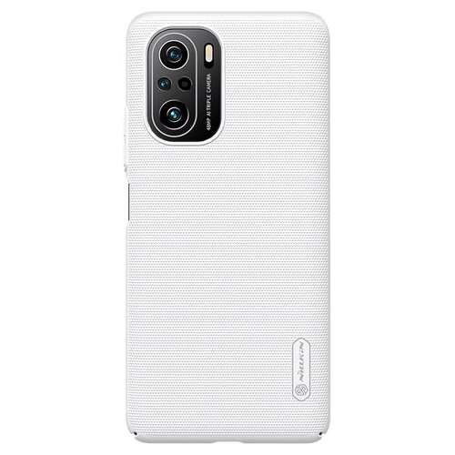 фото Чехол тонкий белого цвета для xiaomi poco f3 (11i, 11x, 11x pro, redmi k40) от nillkin серия super frosted shield