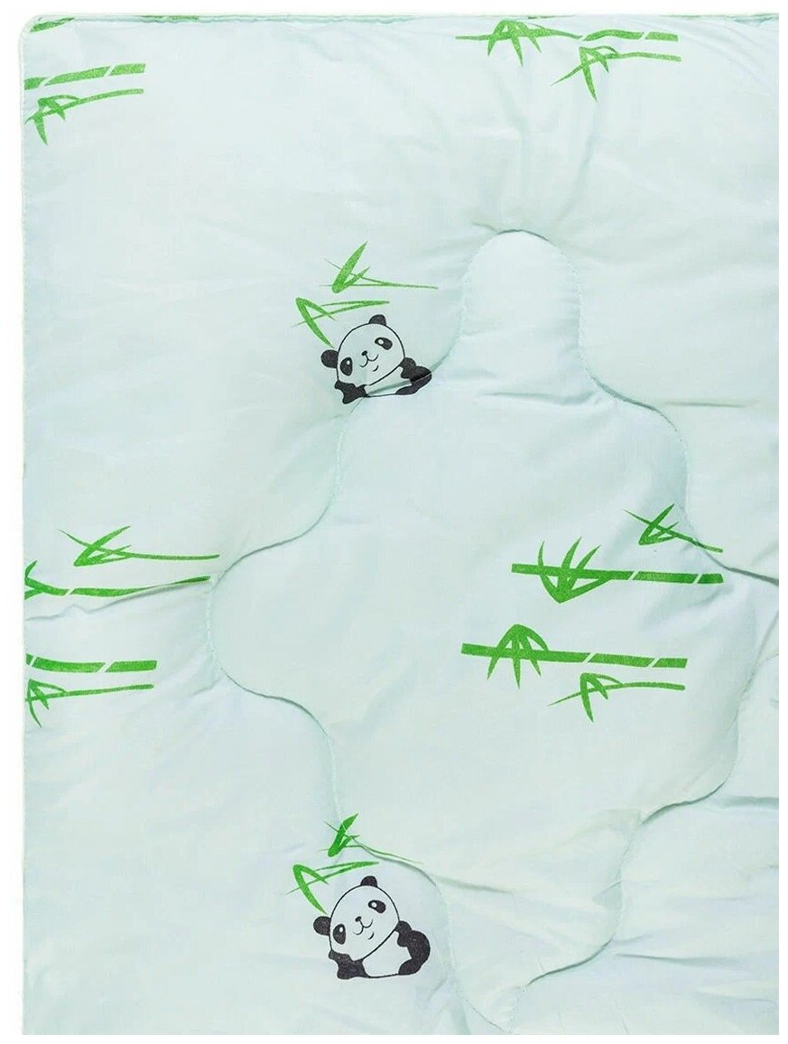 Одеяло 2 спальное всесезонное коллекции Бамбук, 172х205 см (627) - фотография № 19
