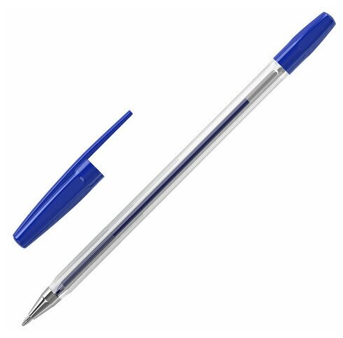 Ручки шариковые BRAUBERG "M-500 CLASSIC", набор 10 шт, синие, узел 0,7 мм, линия письма 0,35 мм, 143454