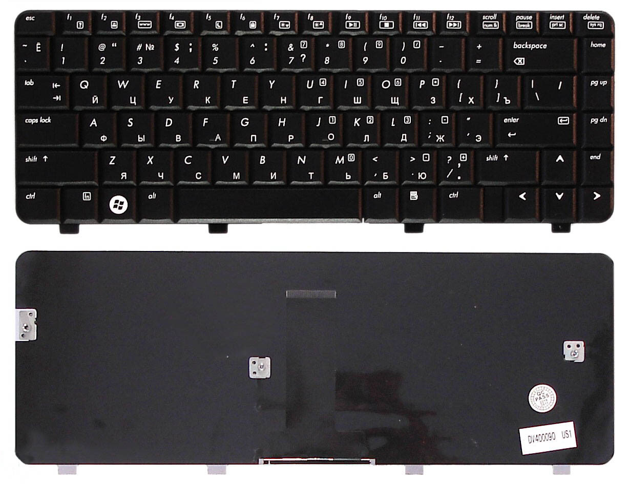 Клавиатура для ноутбука HP Compaq Presario CQ41 черная