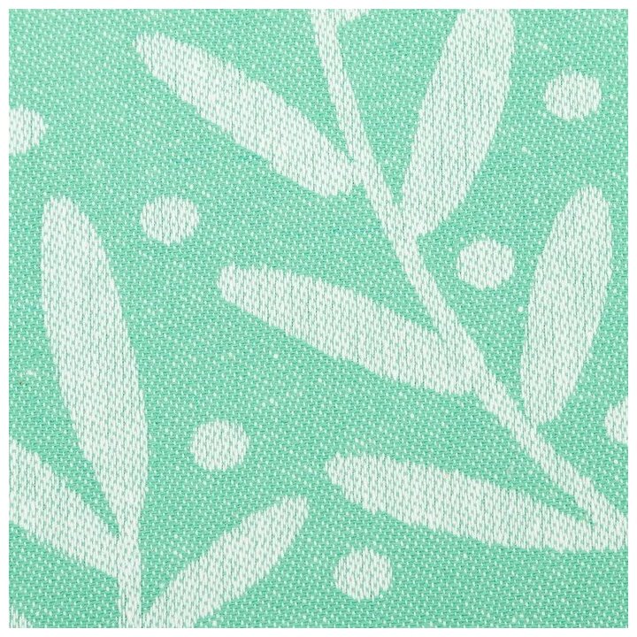 Набор полотенец Этель Hares & leaves 40х60 см - 2 шт, цв. зеленый, 100% хл