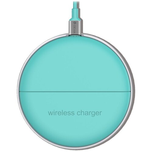 Comma Беспроводное зарядное устройство Kinyo Ultra-Thin Wireless Charger (blue)