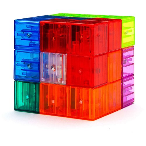 Развивающая игра 3D тетрис магнитный YJ Magnet Blocks Cube, color