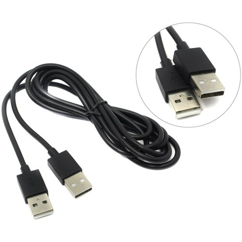 Аксессуар Exegate USB 2.0 A - A 1.8m EX284930RUS кабель usb 2 0 exegate ex cc usb2 ammicrobm5p 1 0 am microbm 5p 1м ex294737rus