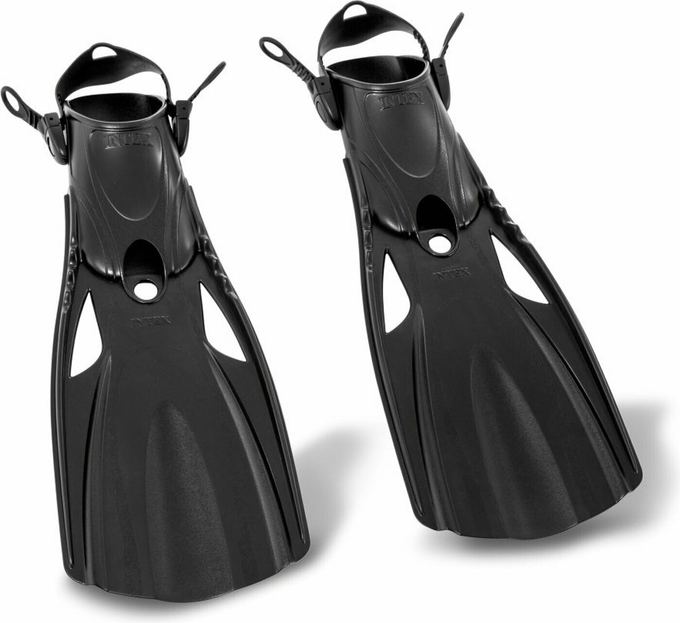 Ласты для плавания Intex 55634, размер 38-40 черные