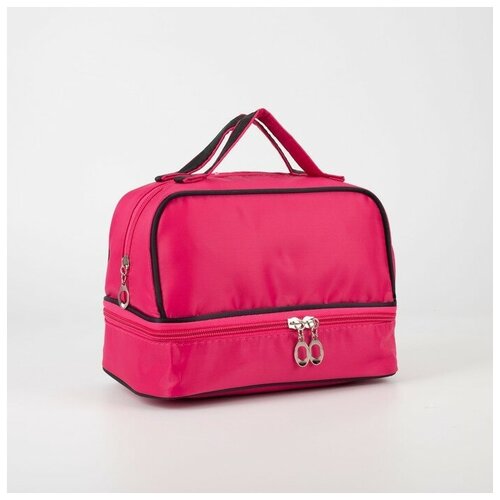 фото Косметичка на молнии, красный нет бренда