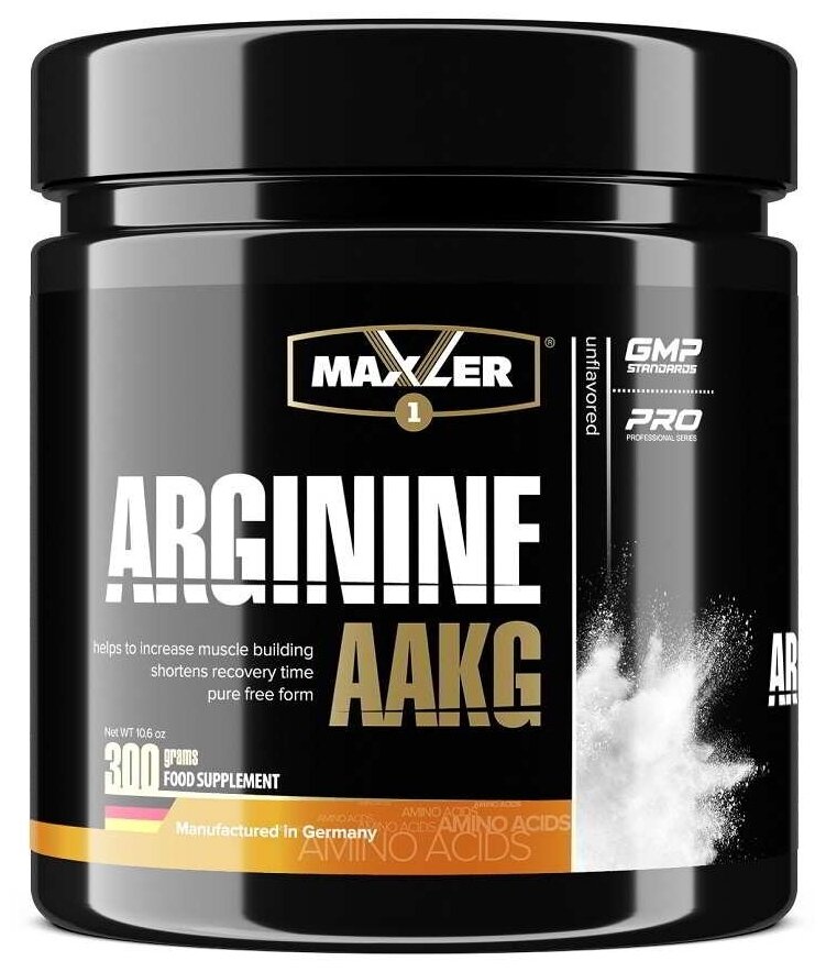 Maxler Arginine AAKG 300 гр (Maxler)