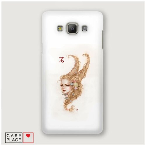 фото Чехол пластиковый samsung galaxy grand prime козерог прическа case place