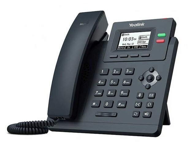 VoIP-телефон Yealink SIP-T31P (с блоком питания)