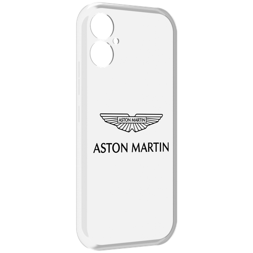 Чехол MyPads Aston-Martin мужской для Tecno Spark 9 Pro \ Spark 9T задняя-панель-накладка-бампер