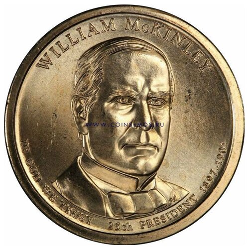 США Уильям Мак-Кинли 1 доллар 2013 г.