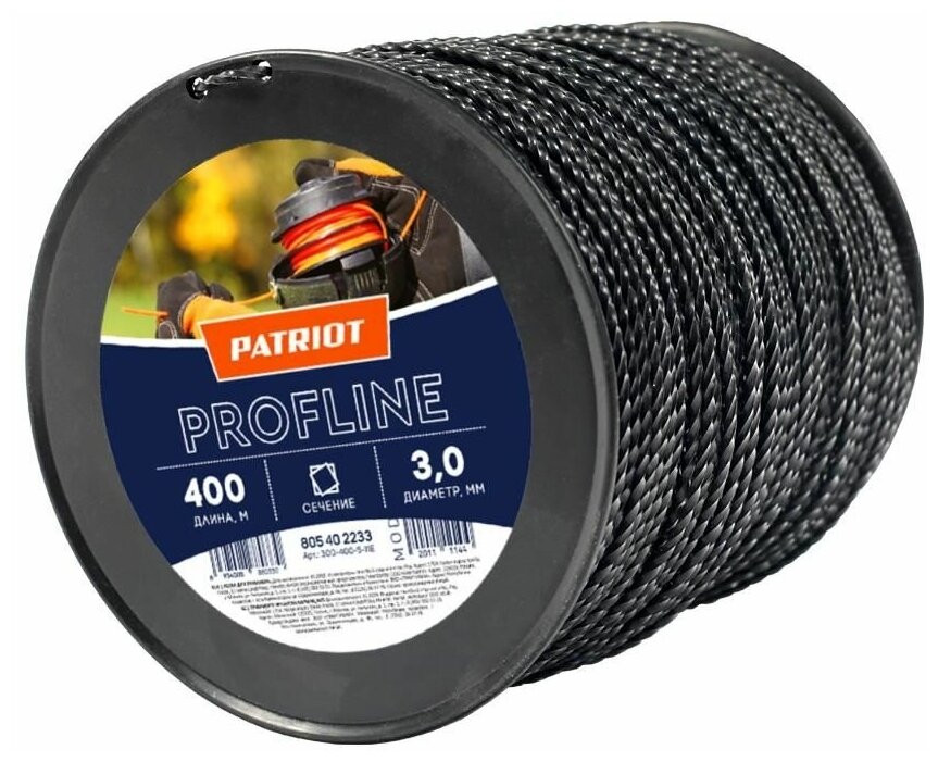 Леска Patriot PROfline D 3,0 мм L 400 м - фотография № 2