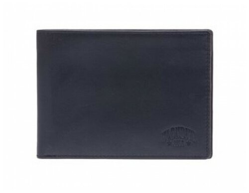 Бумажник KLONDIKE 1896 KD1121-01, фактура гладкая, черный