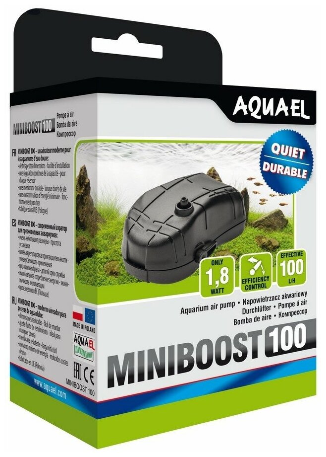 Aquael компрессор MINIBOOST 100