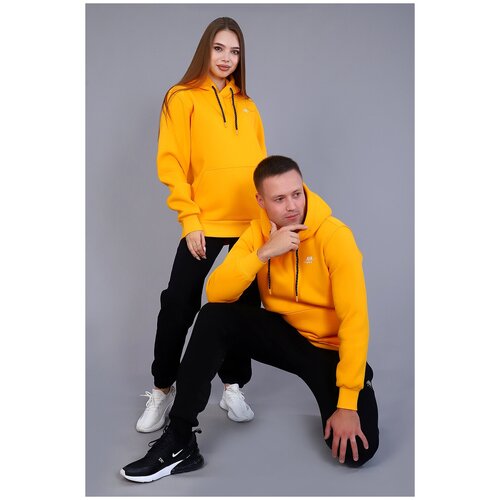 фото Толстовка air run, силуэт свободный, средней длины, утепленная, размер 54, синий