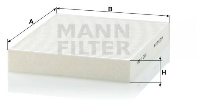 Салонный фильтр Mann-Filter - фото №4