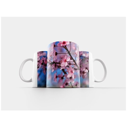 фото Кружка "цветы, песко, розовый" 320 мл lotsprints