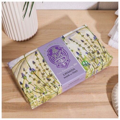 La Florentina Набор мыла La Florentina Lavender / Лаванда 2*115 г подарочный набор мыла la florentina майская роза 2 шт 115 г