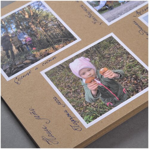 36 самоклеящихся фотографий одного размера 97х87 мм с широким белым полем а-ля полароид 437₽