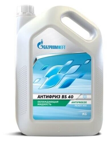 Антифриз Gazpromneft Antifreeze BS 40, 5 кг