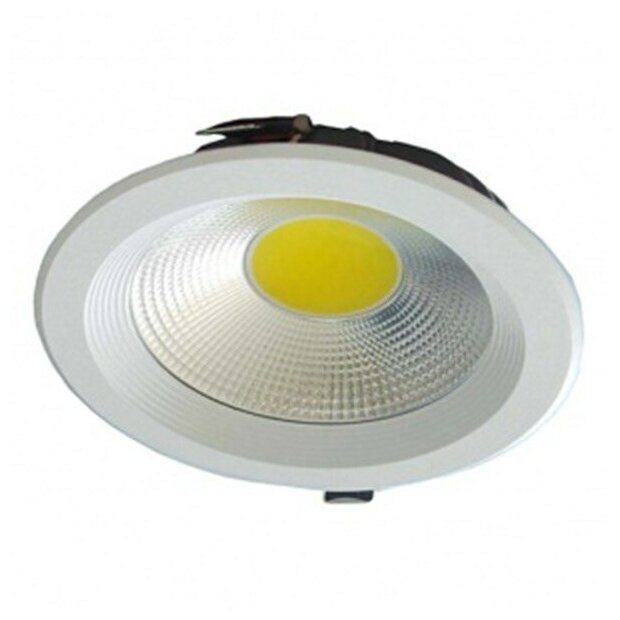 Светодиодный светильник downlight FL-LED DLA 20W 2700K 1800lm D190x60mm d170mm 605719 - фотография № 2