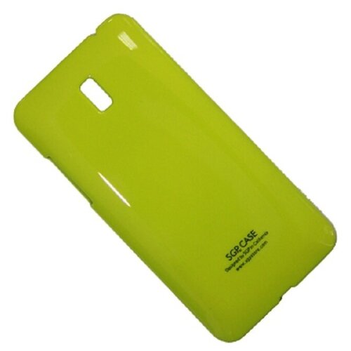 Чехол для HTC Desire 609D задняя крышка пластик лакированный SGP Case Ultra Slider <зеленый> чехол для htc one sc t528d задняя крышка пластик лакированный sgp case ultra slider