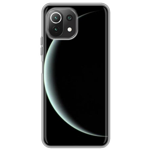 фото Дизайнерский силиконовый чехол для xiaomi mi 11 lite тайны космоса 100gadgets