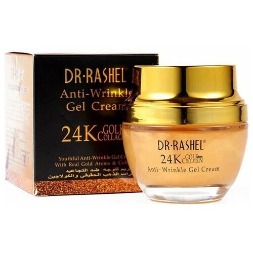 Dr.Rashel, Крем-гель для лица 24K Gold and Collagen, против Морщин, 50 мл