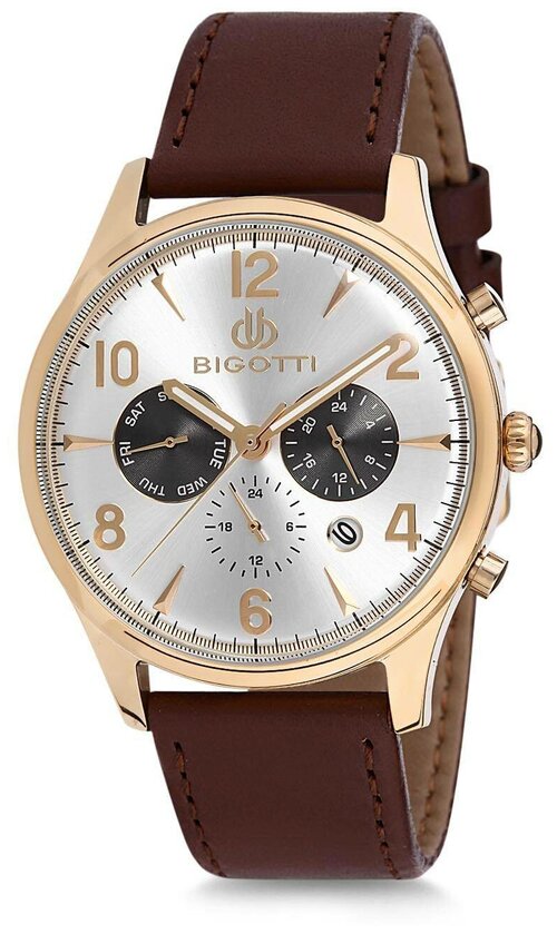Наручные часы Bigotti Milano Milano, серебряный, белый