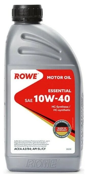 ROWE ESSENTIAL SAE 10W-40