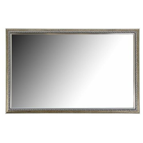 фото Зеркало "макао", настенное серебро, 45х70 см, рама пластик, 33 мм yandex market